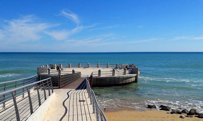 Appartamento per 4 persone, con panorama e balcone, con animali domestici in Marina di Avola