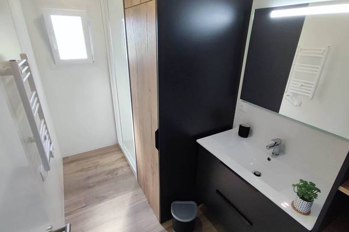 Ganze Wohnung, Residence Belle Plage: Chalet \"Sable Fin“, 300 m vom Gold Beach (Landungsstrand der Normandie) entfernt in Asnelles, Côte de Nacre