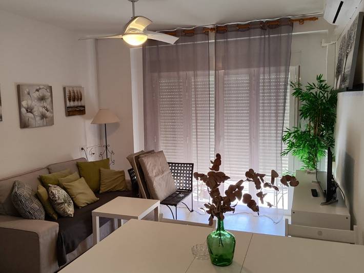 Ganze Wohnung, Familienapartment in Gandía, mit Klimaanlage, Parkplatz, Strandnah, 3 Schlafzimmer in Playa de Gandía, Costa de Valencia