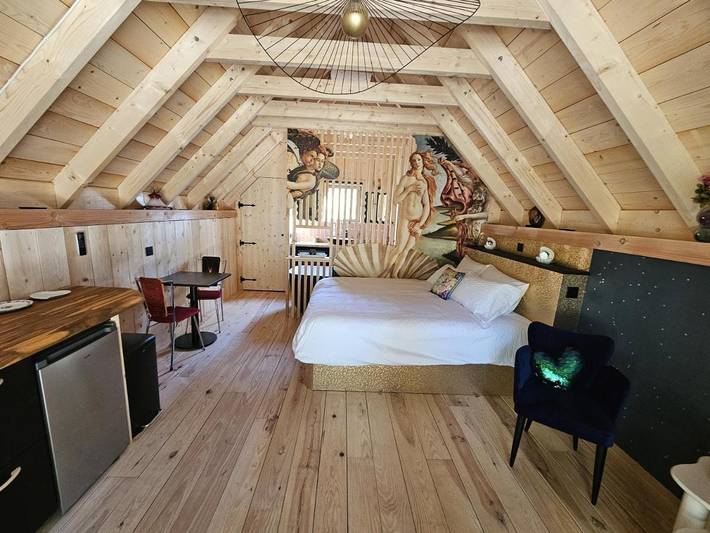 Holiday home for 2 people, with garden and hot tub as well as terrace and sauna - 1