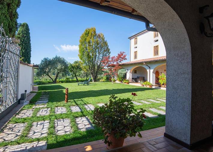 Stanza per 2 persone, con panorama e giardino - 1