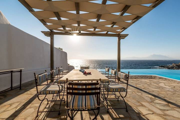 Villa mit pool für 10 Personen, mit Pool und Garten, mit Haustier auf Mykonos - 4