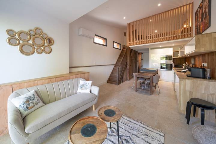 Location de vacances pour 4 personnes, avec jardin, adapté aux familles dans Cazaux - 3