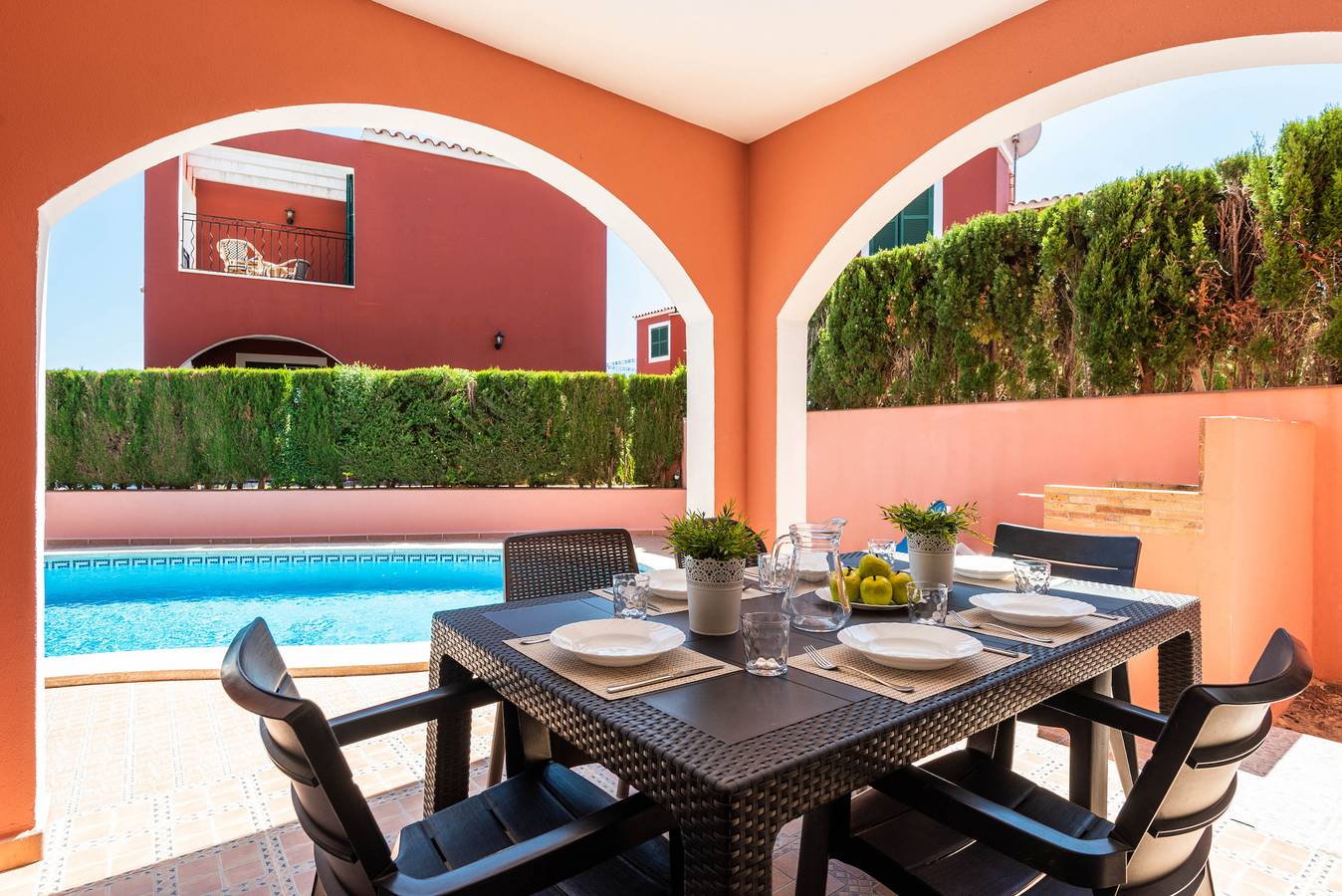 Villa für 6 Personen mit Terrasse in Serpentona, Ciutadella