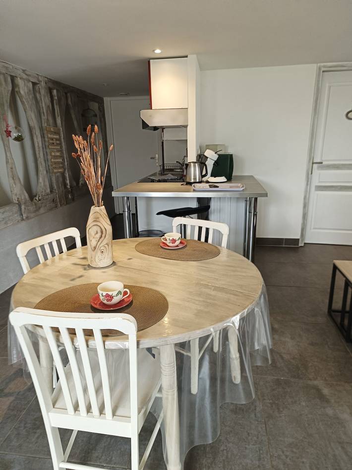 Hel enrumslägenhet, Studio Apartment 'Chez Martine' with Private Terrace, Private Garden and Wi-Fi in Langon, Langon region