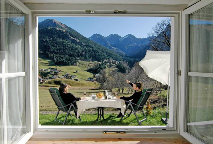 Ferienwohnung für 3 Personen, mit Terrasse und Garten im Kleinwalsertal - 4
