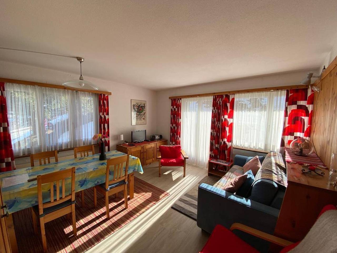 Ganze Ferienwohnung, Curtinfess Rezzonico - 2 Zimmerwohnung - 3 Betten in Surses, Oberhalbsteiner Alpen