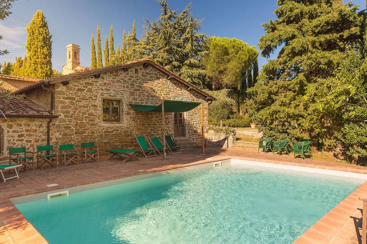 Location de vacances pour 11 personnes, avec terrasse et jardin à Radda in Chianti - 3