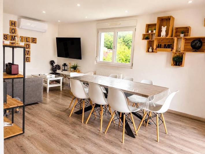 Gîte pour 8 personnes, avec Balcon ainsi que Jardin et Vue à Fresse-sur-Moselle - 2