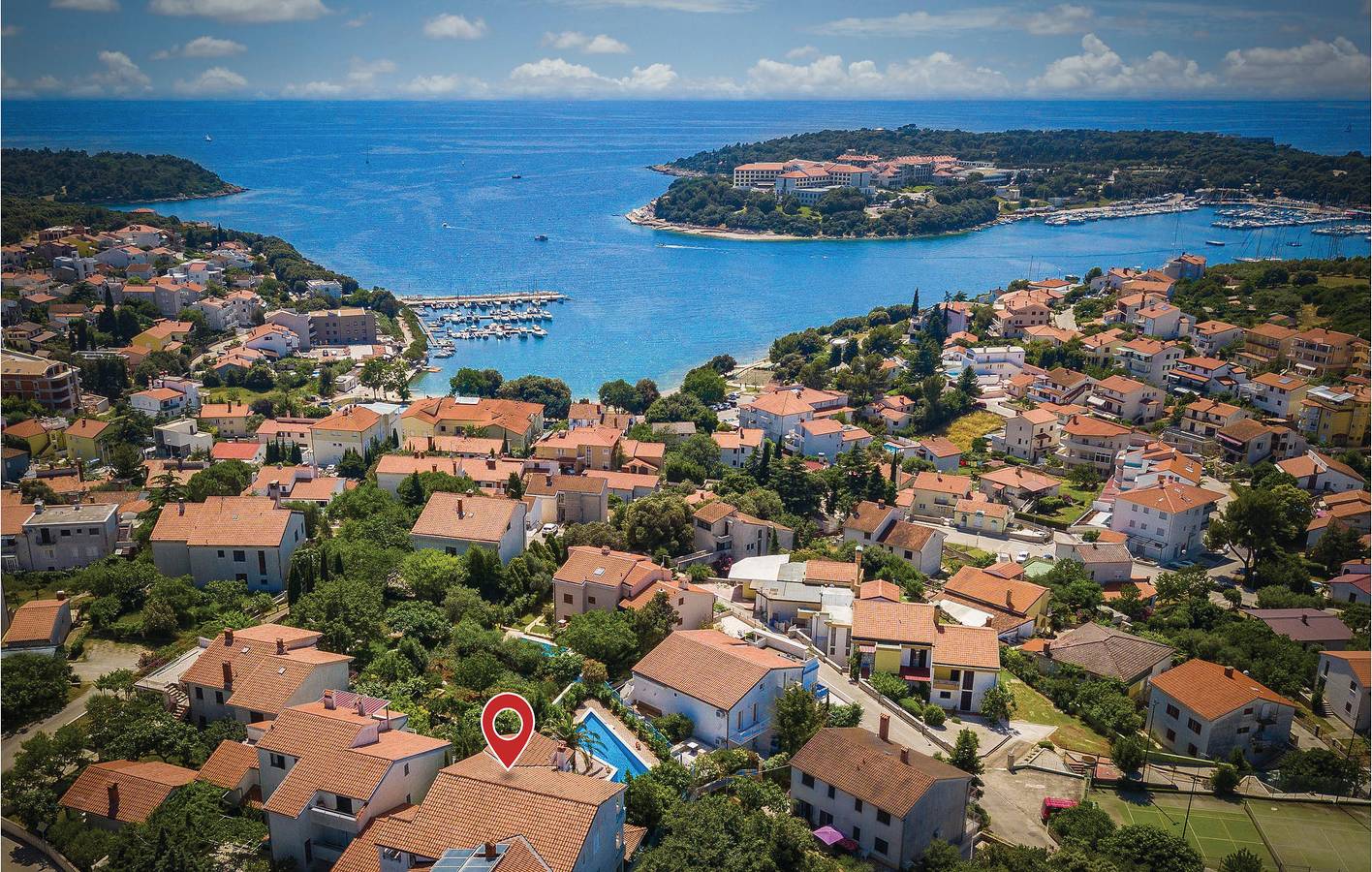 Ganze Ferienwohnung, Gemütliche 2-Zimmer-Wohnung mit Terrasse, 1,5 km vom Strand Havajka entfernt in Medulin, Südküste Istrien
