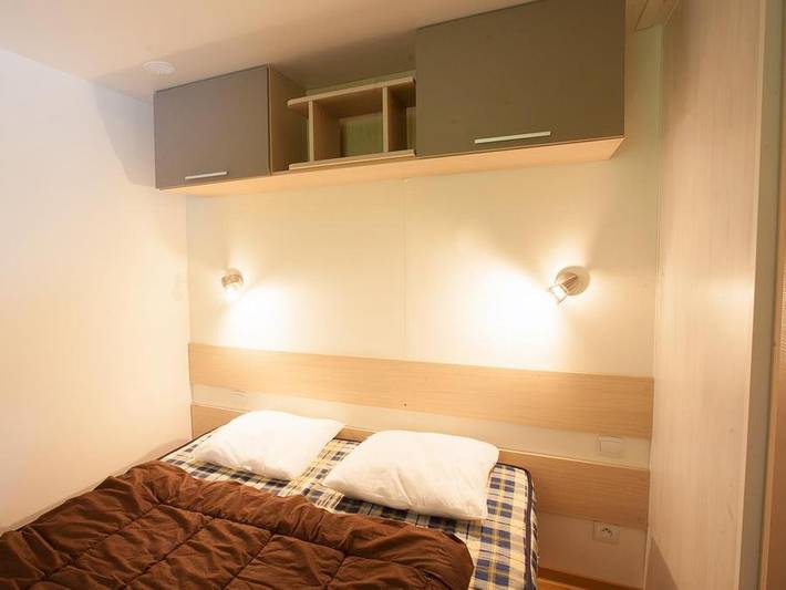 Camping Sites et Paysages - Le Ventoulou - Mobilheim 6 personen - Cottage Autoire Tribu - 3 Zimmer in Thégra, Regionaler Naturpark Causses du Quercy