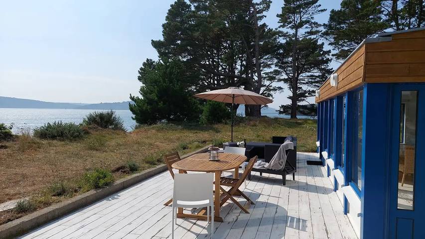 Location de vacances pour 4 personnes, avec jardin à Hanvec
