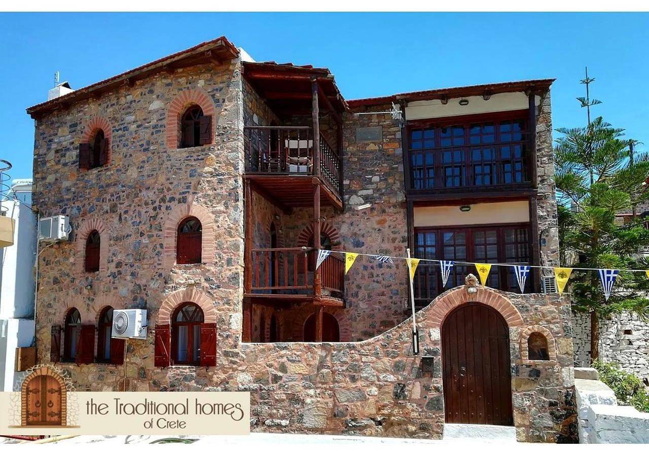 Elounda Monastiri Cretan sea view house with pool in Elounda, Lasithi