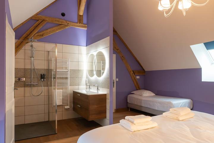 Ferienhaus „La Ramellerie - Grange Arthuis“ mit Wlan und Klimaanlage in Lavau, Loire-Tal
