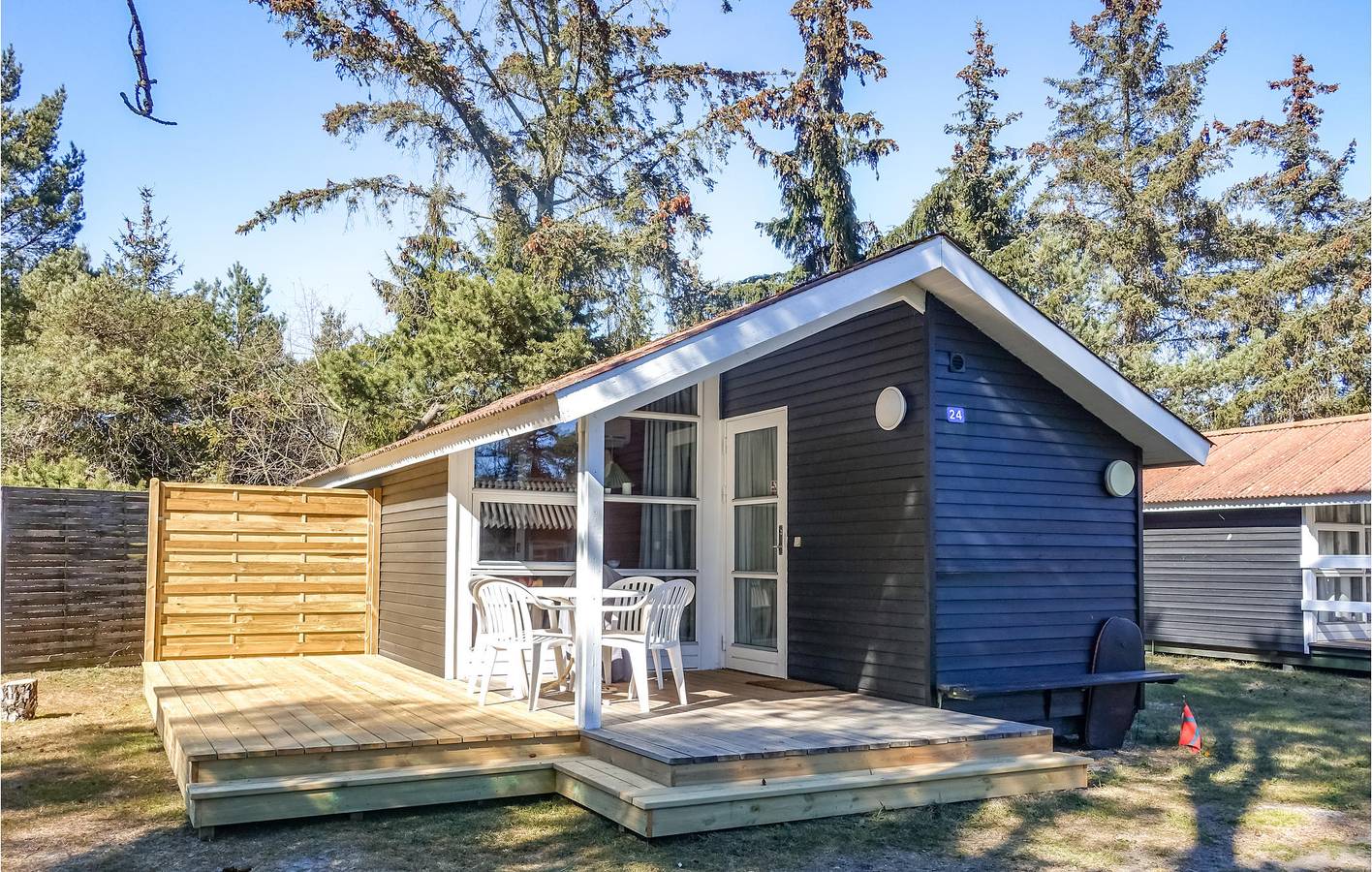 Ferienhaus für 4 Personen mit Terrasse in Balka Strand, Bornholm