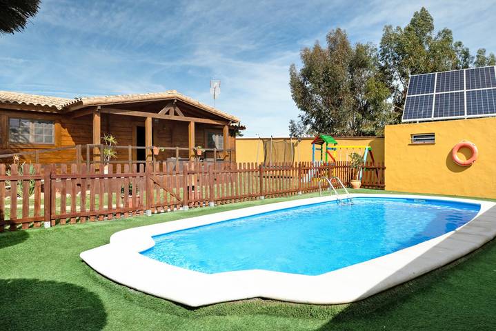 Ferienhaus für 8 Personen, mit Garten in Vejer de la Frontera