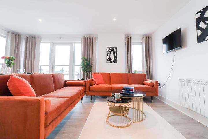 Ferienwohnung für 6 Personen, mit Seeblick und Balkon in London - 2