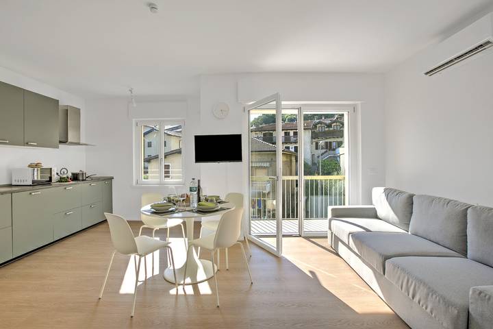 Vakantiewoning voor 4 personen, met Balkon en Kinderzwembad in Arco