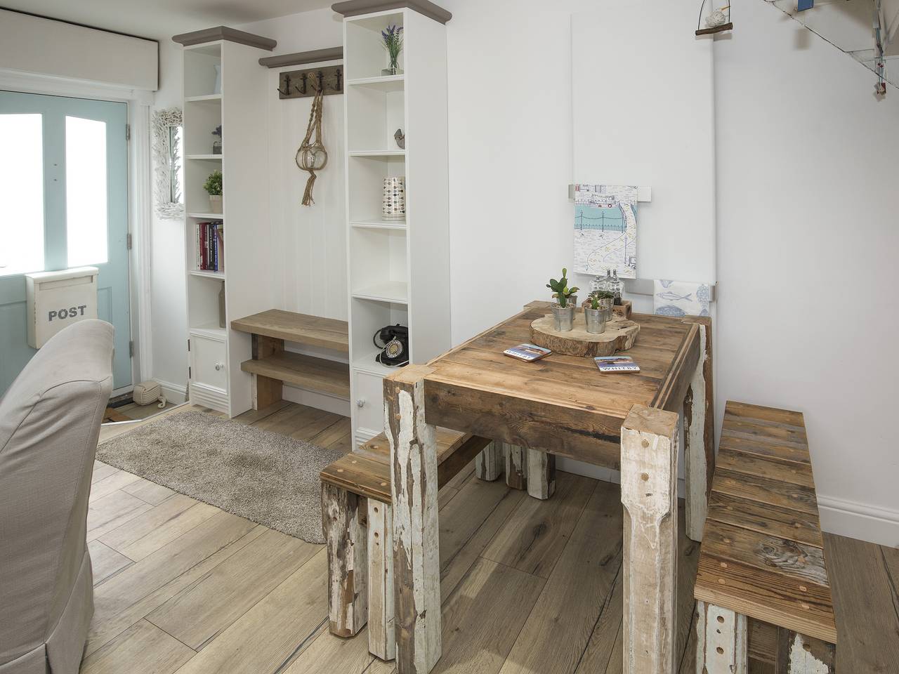 Rose and Crown Yard in Whitby, North York Moors