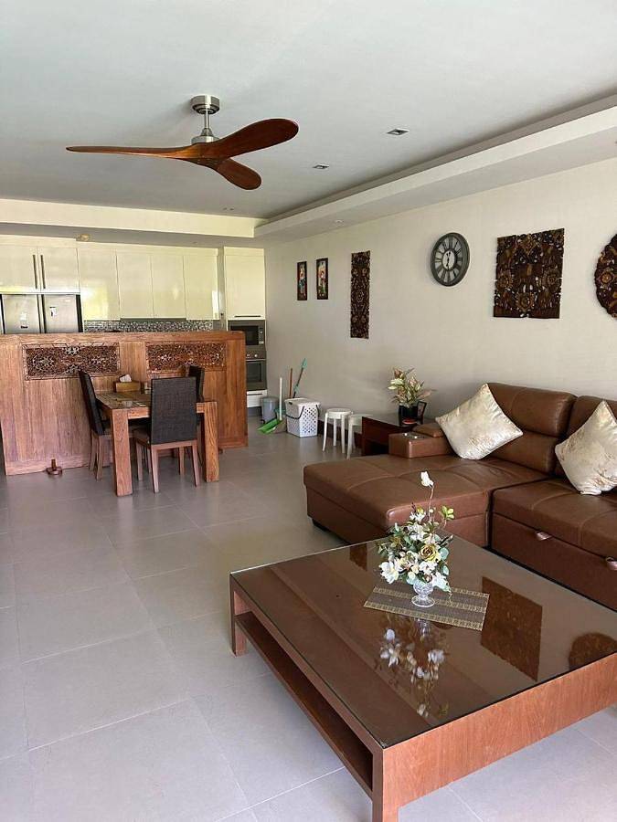 Gîte pour 4 personnes, avec piscine ainsi que balcon et vue dans Nai Thon Beach - 4