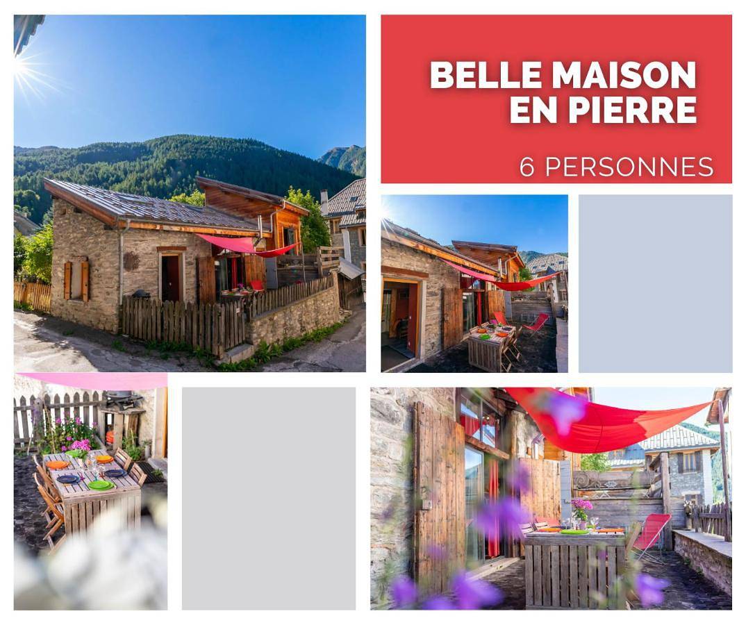 Appartement entier, Charmante maison en pierre du Queyras - espace et luminosité in Abriès, Queyras