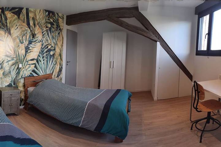 Gîte pour 4 personnes, avec piscine, animaux acceptés à Ungersheim - 4