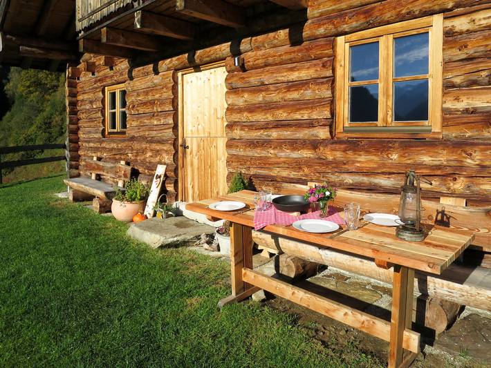 Ferienhaus für 6 Personen, mit Balkon und Terrasse sowie Garten
