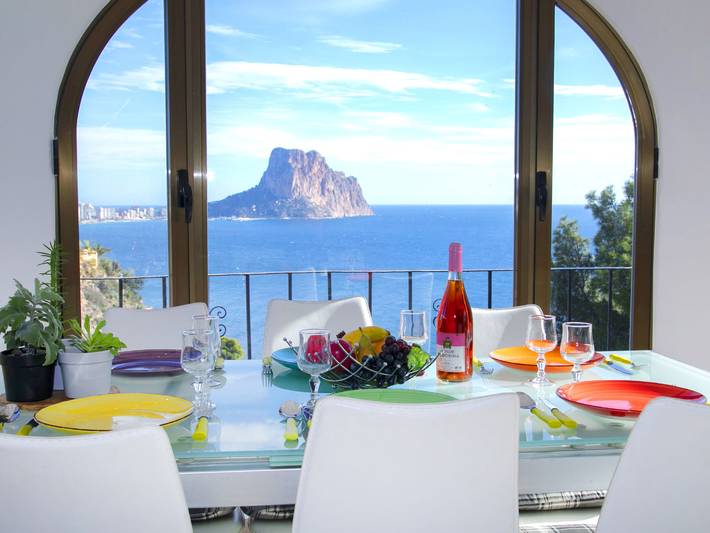 Ferienhaus für 8 Personen, mit Terrasse und Ausblick in Calpe - 2
