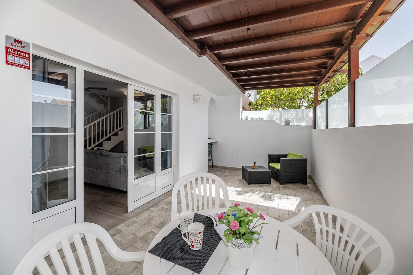 Maison de vacances 'Melani, Sea and Relax' avec terrasse privée in Playa Honda, San Bartolomé