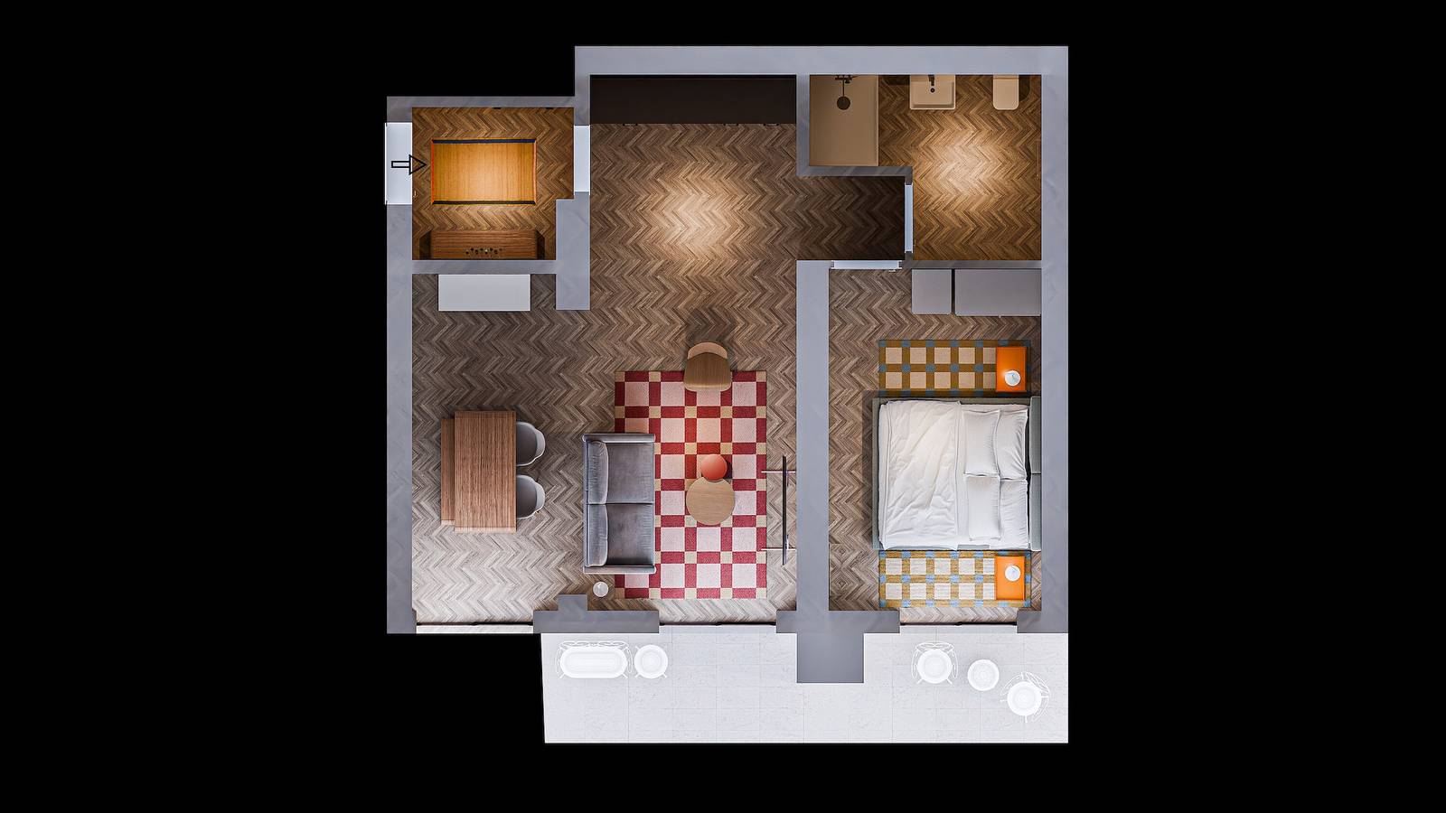 Ganze Wohnung, Ferienwohnung 'Max 13' mit Bergblick, Balkon und Wi-Fi in Berchtesgaden, Berchtesgadener Alpen