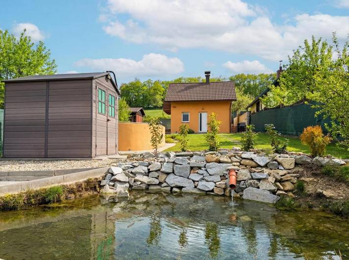Chalet für 5 Personen, mit Garten und Pool sowie Ausblick am Nationalpark Böhmerwald