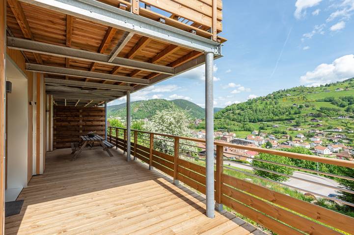 Appartement de vacances pour 6 personnes, avec balcon à La Bresse