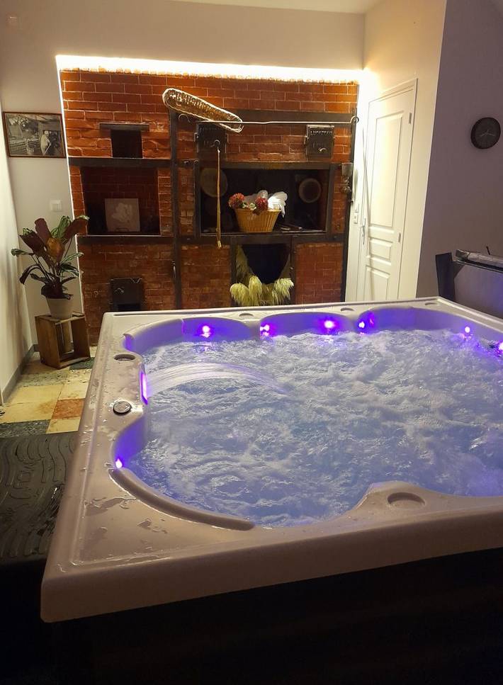 Gîte pour 8 personnes, avec terrasse ainsi que jacuzzi et jardin, animaux acceptés à Saint-Marcouf - 3