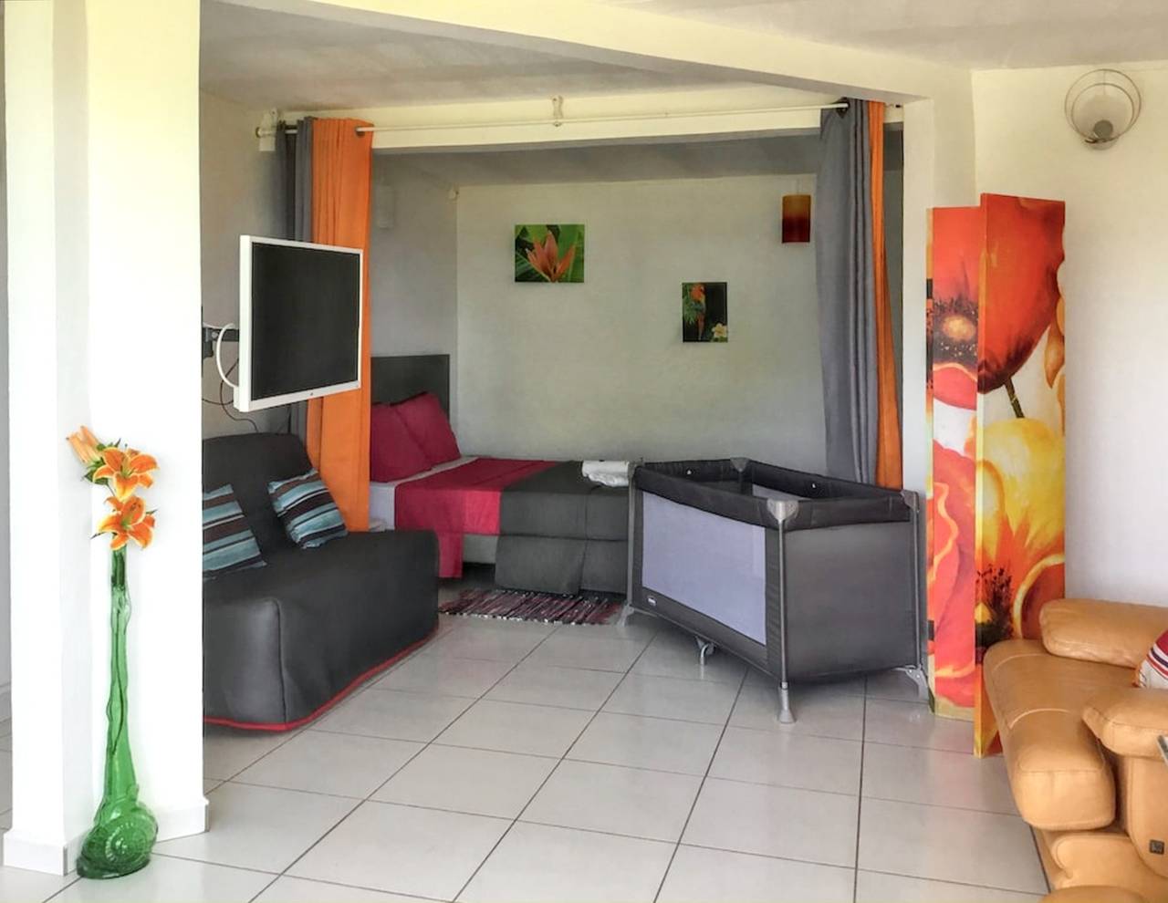 Entire apartment, Charming Apartment Deshaies Sea View in Deshaies, Guadeloupe (Caribbean)