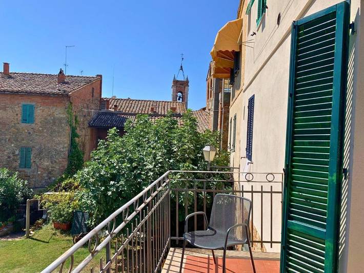 Ferienwohnung für 4 Personen, mit Balkon und Ausblick