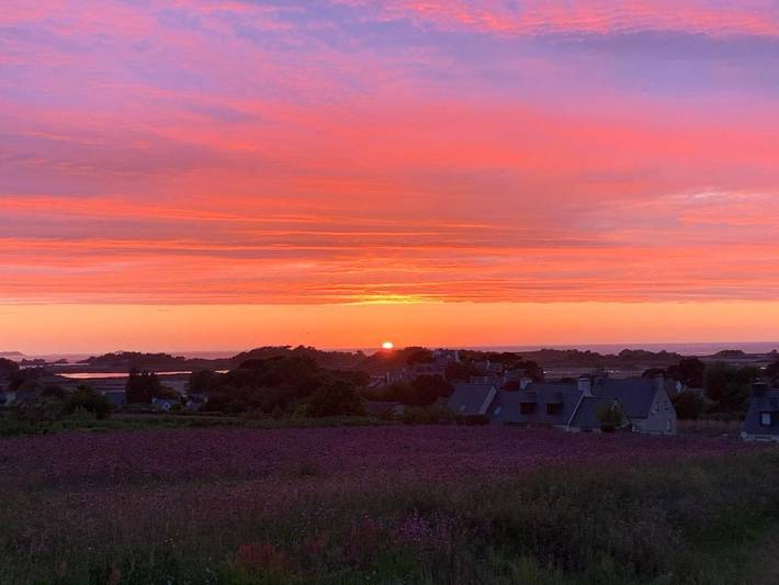 Location de vacances pour 15 personnes, avec jardin ainsi que vue et piscine dans Buguélès - 4
