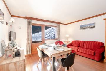 Gîte pour 5 personnes, avec balcon, adapté aux familles à Les Houches