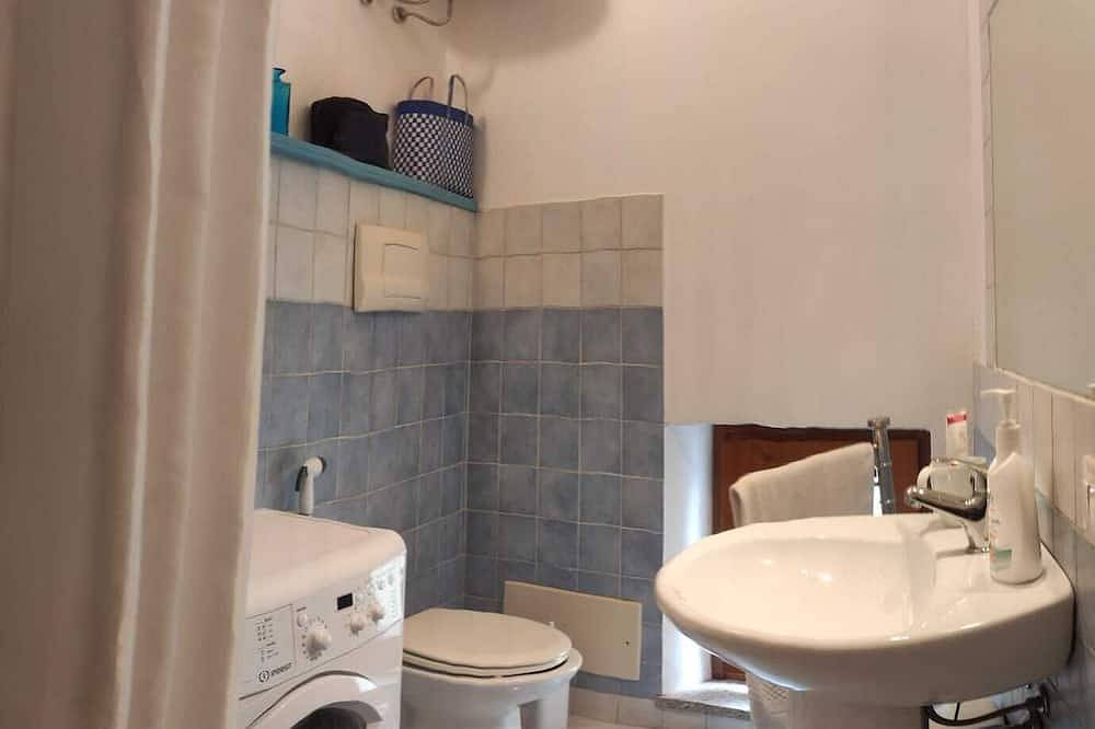 Characteristic little house in the historic center at the foot of the Malaspina castle in Bosa, Planargia