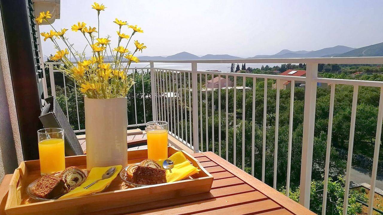 Apartamento vacacional entero, Ferienwohnung für 6 Personen (48 m²) in Banici in Slano, Condado de Dubrovnik-Neretva