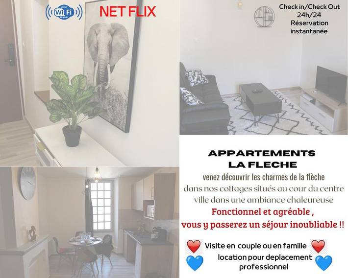 Appartement de vacances pour 4 personnes