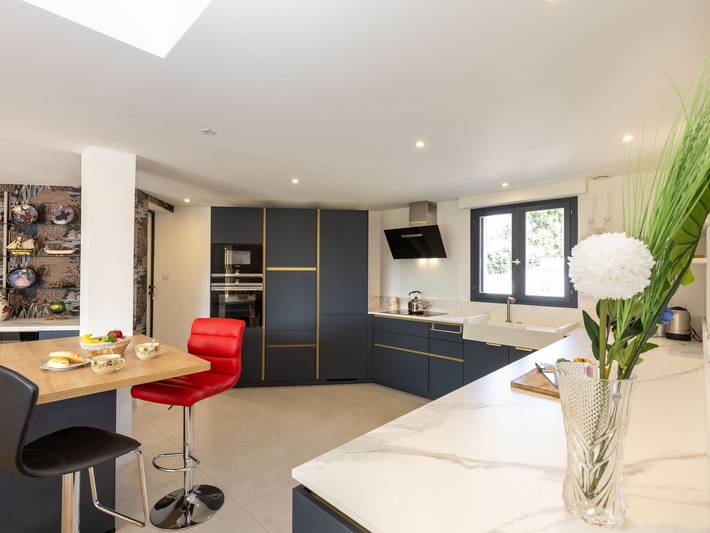 Maison de vacances pour 6 personnes, avec Balcon ainsi que Terrasse et Jardin