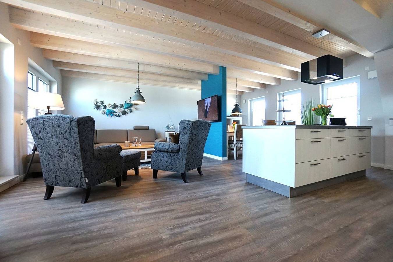 Ganze Wohnung, Familienzeit am Wattenmeer in Hafen Büsum, Büsum