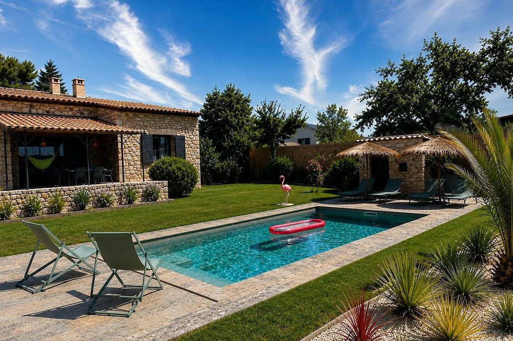 Maison de Rêve avec Piscine chauffée in Garrigues-Sainte-Eulalie, Région de Nîmes