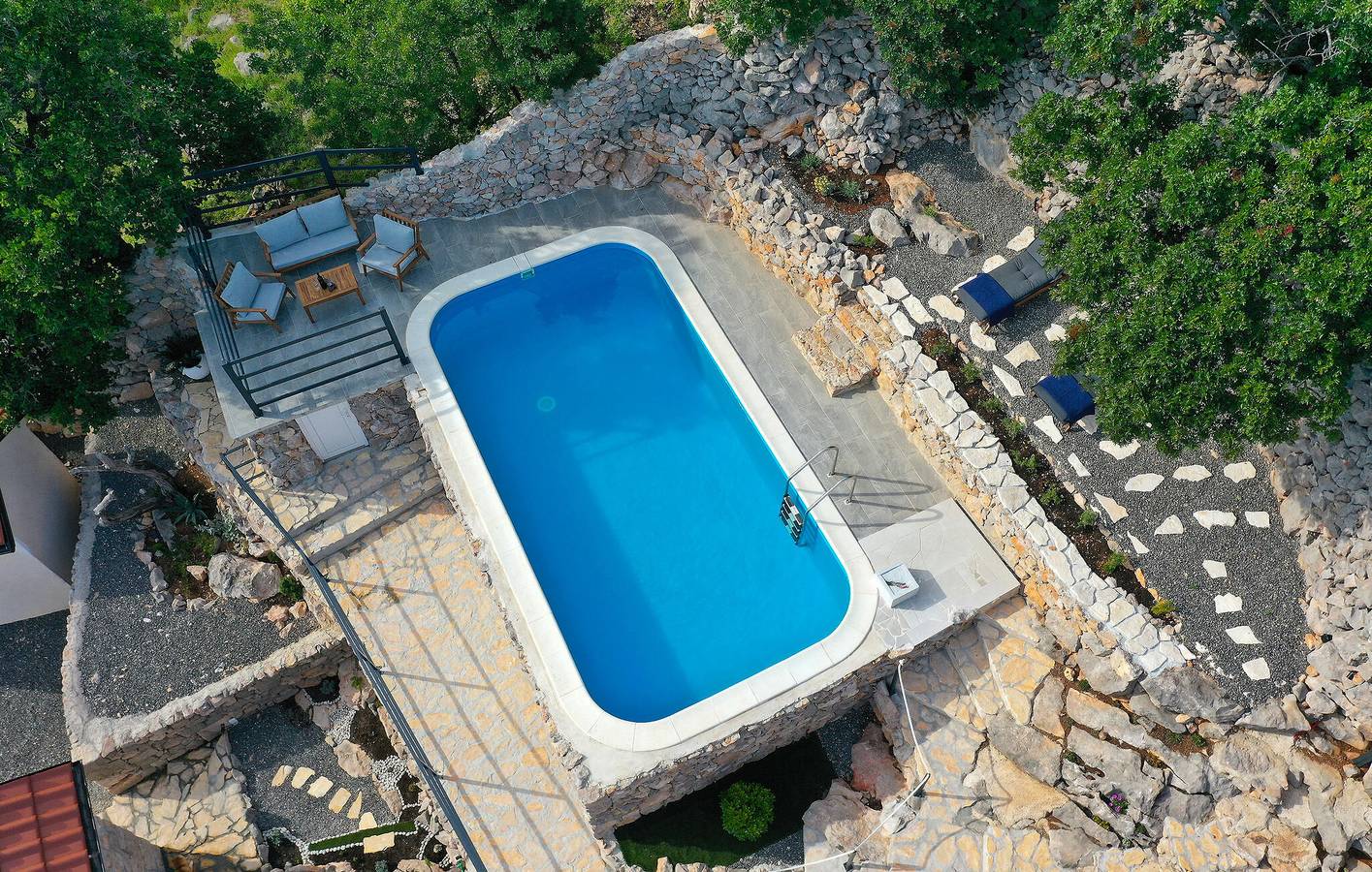 Ferienhaus für 4 Personen mit Garten in Cesarica, Naturpark Velebit