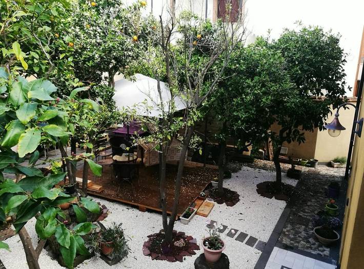 Appartamento per 3 persone, con giardino e panorama in Terralba