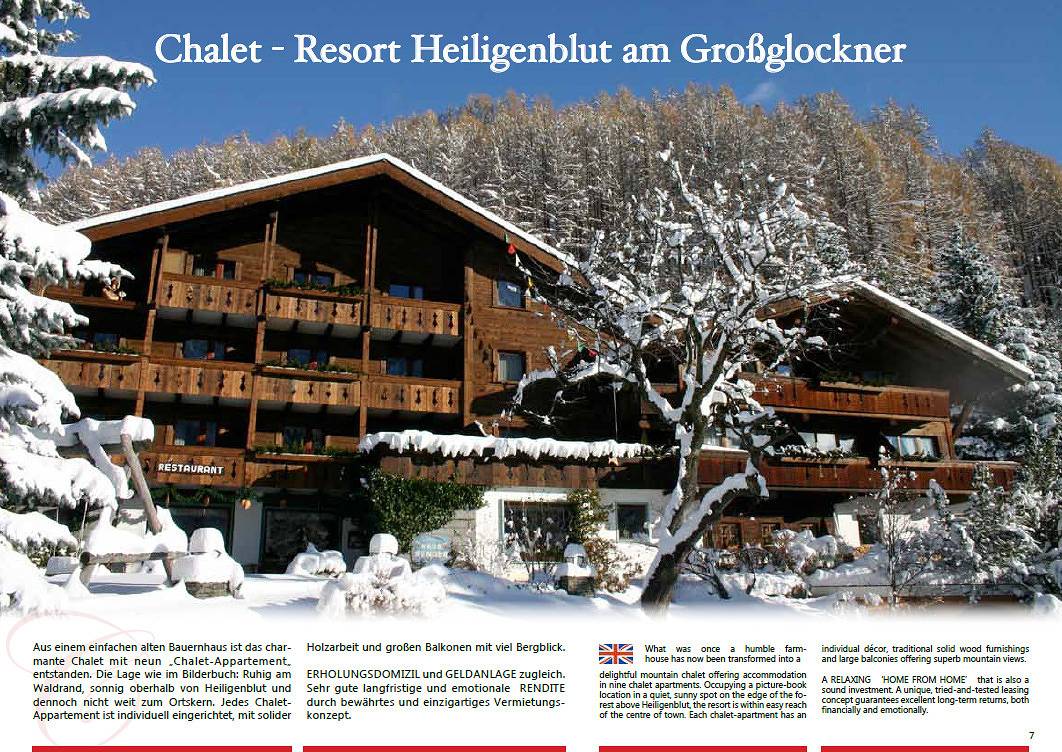 Appartamento intero, Chalet-Appartment 8 in Heiligenblut, Oberkärnten