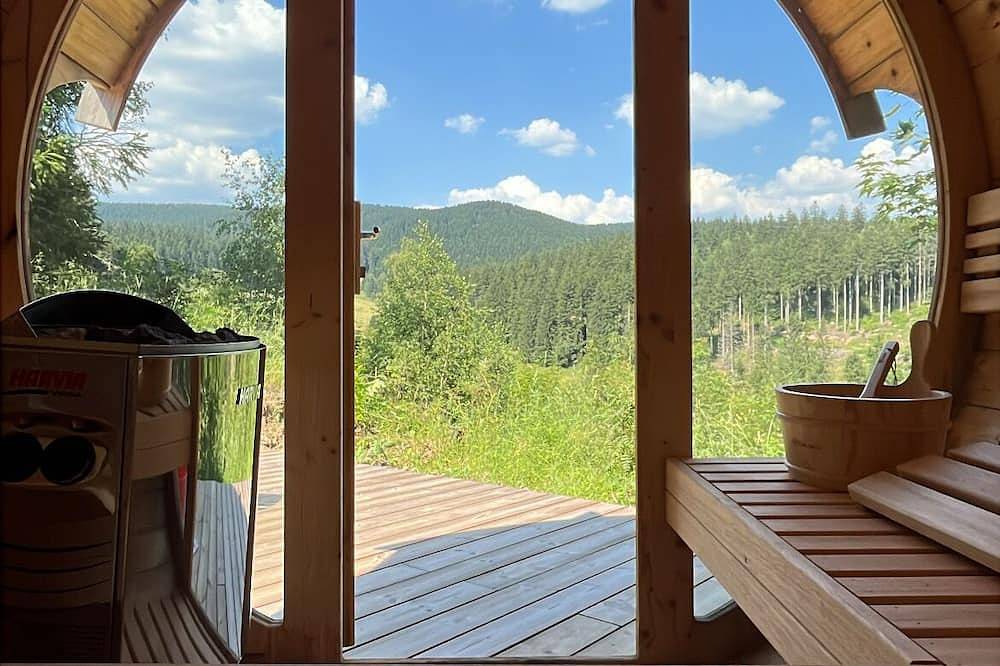 Chalet Eichenpanorama - Waldildylle anspruchsvoll genießen in Goldlauter - Heidersbach, Suhl