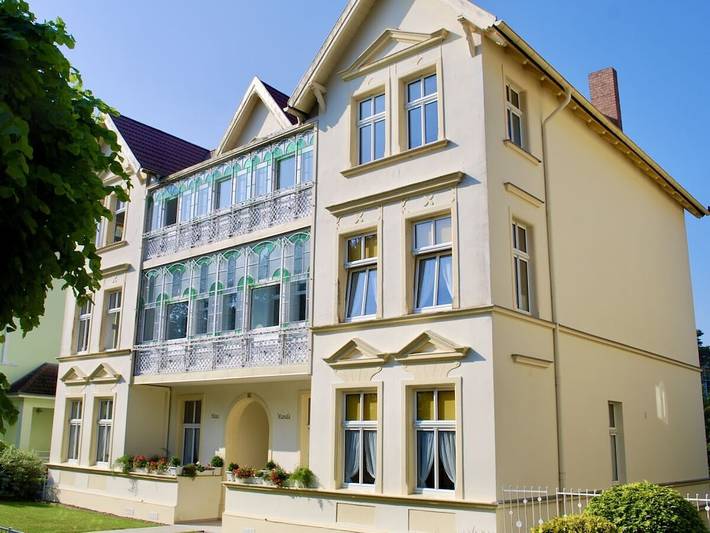 Ferienhaus mit Meerblick für 3 Personen, mit Balkon in Drei Kaiserbäder
