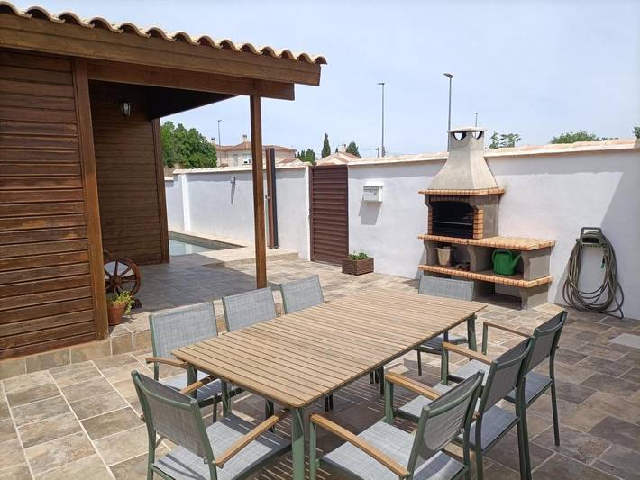 Casa rural para 9 personas, con piscina y terraza en Cobisa - 3