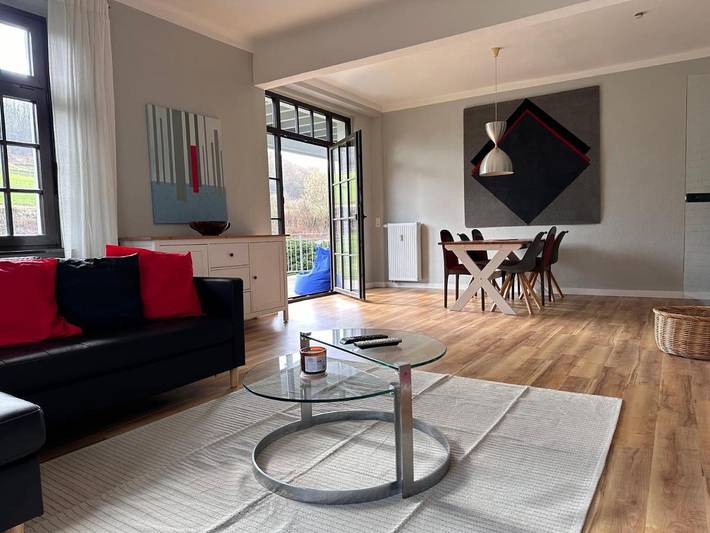 Ferienwohnung für 4 Personen, mit Terrasse und Garten